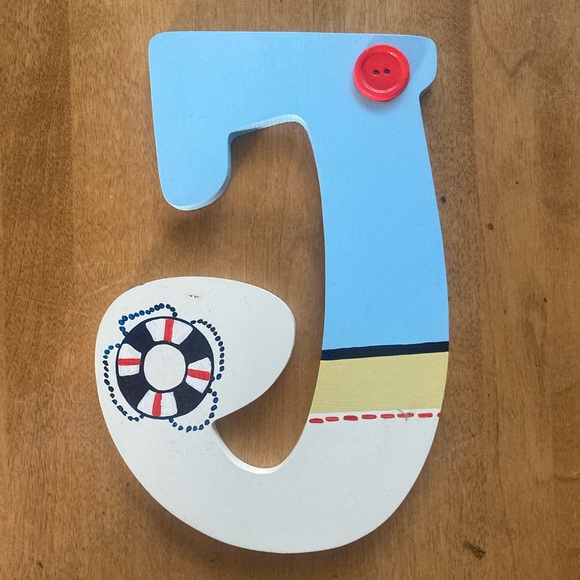 JACOB wooden letters - Picture 2 of 7